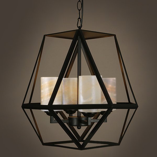  Gem Hanging Light Fixture marble   -- | Loft Concept 