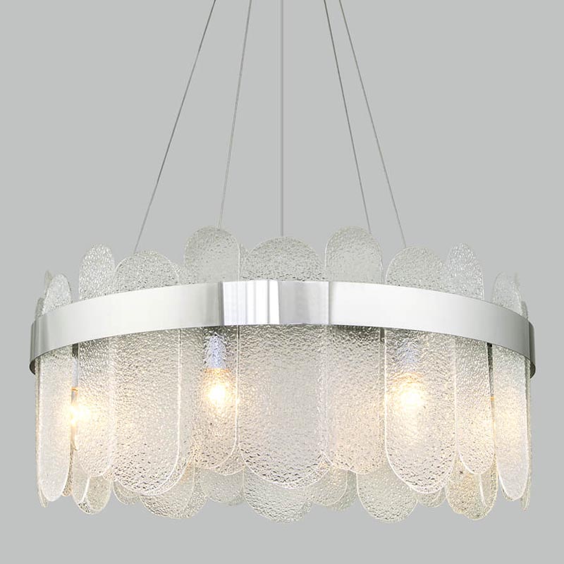  Decorative Oval Plates chrome  (Transparent)   -- | Loft Concept 