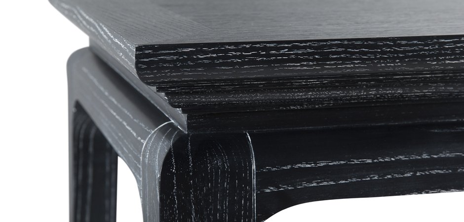 Приставной стол Black Curved Приставной стол Black Curved - Loft-Concept в Ростове-на-Дону