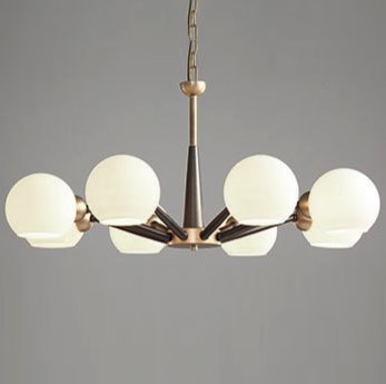  Thalia chandelier White glass     -- | Loft Concept 