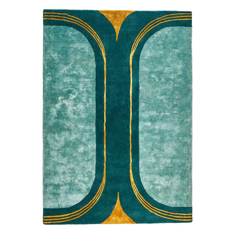 Carpet Green & Gold   -- | Loft Concept 