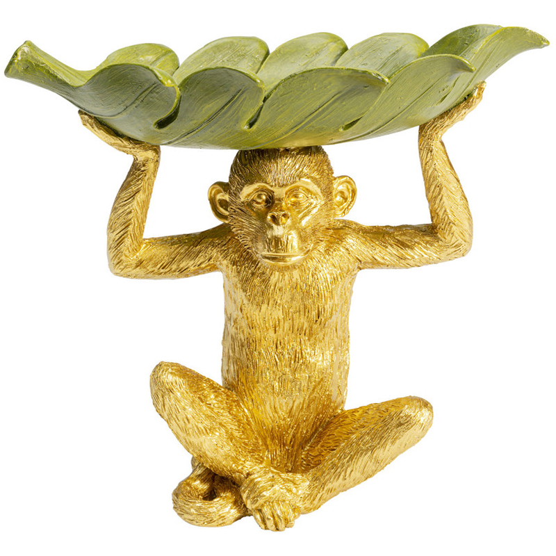  Golden Monkey holding a leaf    -- | Loft Concept 