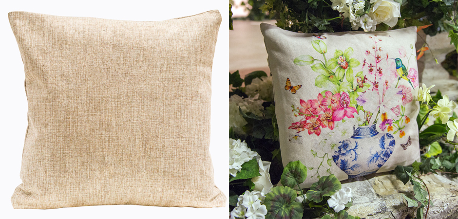 Декоративная подушка Orchids and Iris Pillow Декоративная подушка Orchids and Iris Pillow - Loft-Concept в Ростове-на-Дону