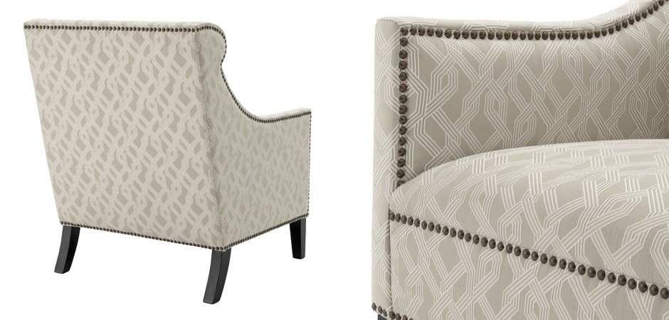 Кресло Eichholtz Chair Jenner Grey - фото №1