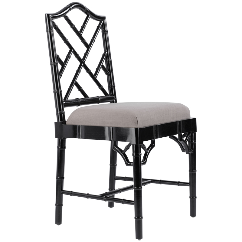 Black Chippendale Chair  -  -- | Loft Concept 
