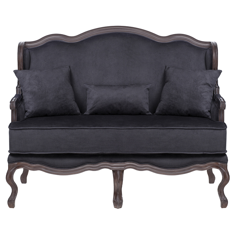   George Grand Seating black velour    -- | Loft Concept 
