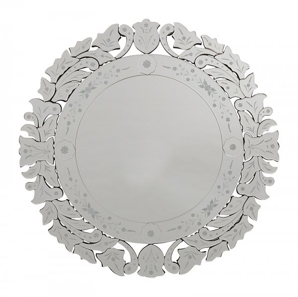  Silver Plate Venetian Mirror   -- | Loft Concept 