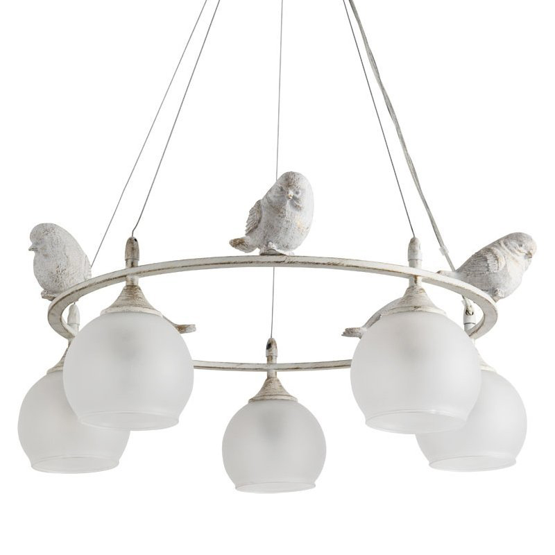  Provence Bird Chandelier white       -- | Loft Concept 