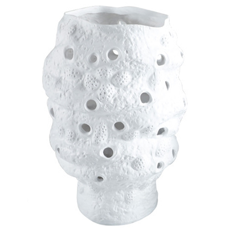   Rie White Vase M   -- | Loft Concept 