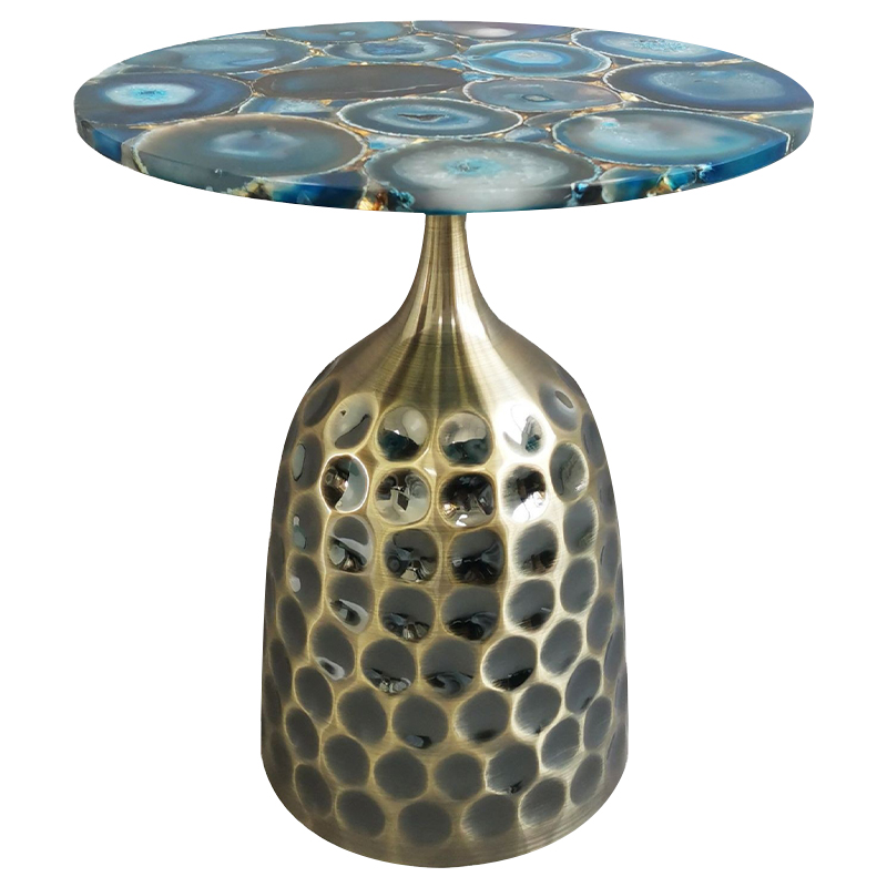   Blue Agate Side Table      -- | Loft Concept 