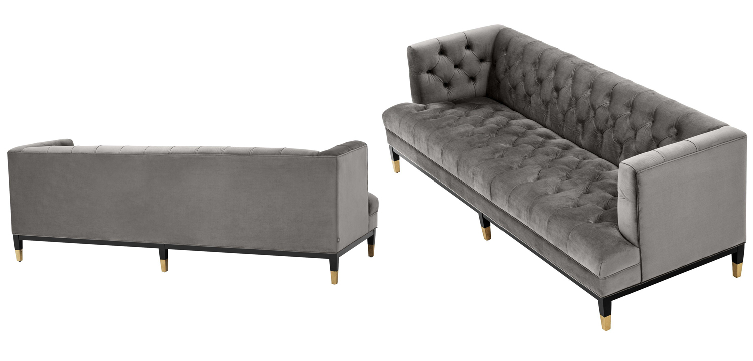 Диван Eichholtz Sofa Castelle grey - фото