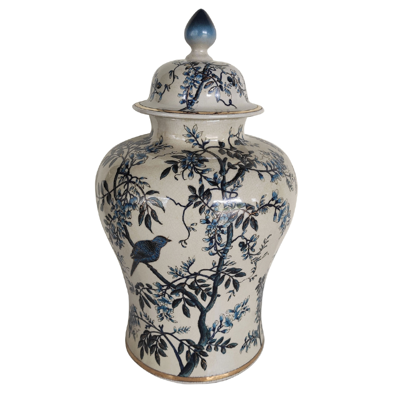  Blue White Vase Ramao    -- | Loft Concept 