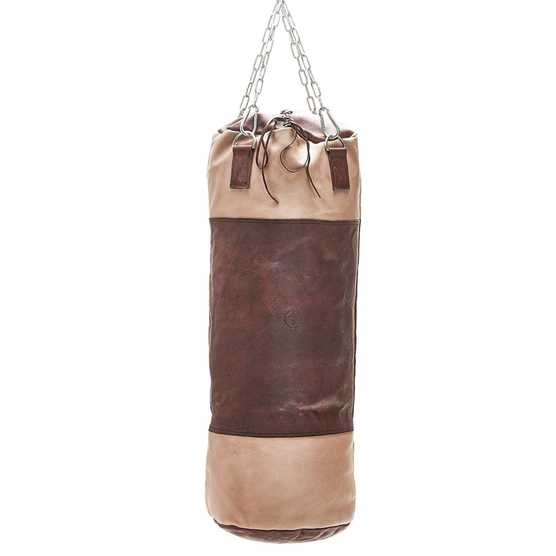   BROWN LEATHER HEAVY PUNCHING BAG    -- | Loft Concept 