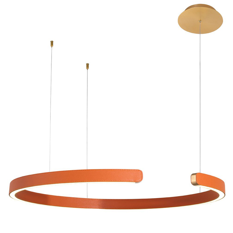   Half Ring orange leather    -- | Loft Concept 
