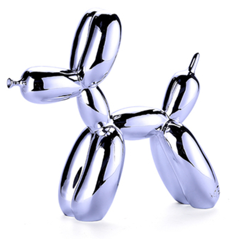  Jeff Koons Balloon Dog medium Silver   -- | Loft Concept 