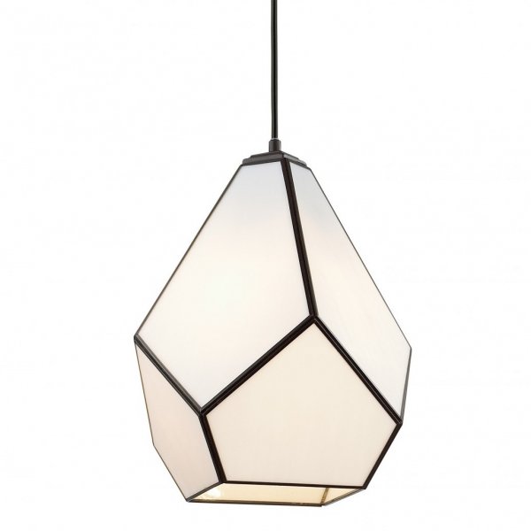   Geometry Glass Light Pendant Milk ̆  -- | Loft Concept 