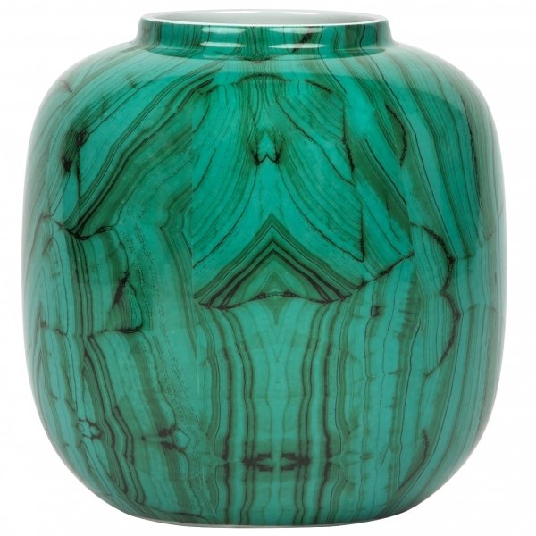  Malachite Vase Low   -- | Loft Concept 