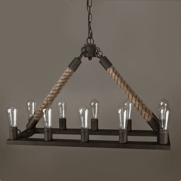  Square Mini 10 Loft Rope Light   -- | Loft Concept 