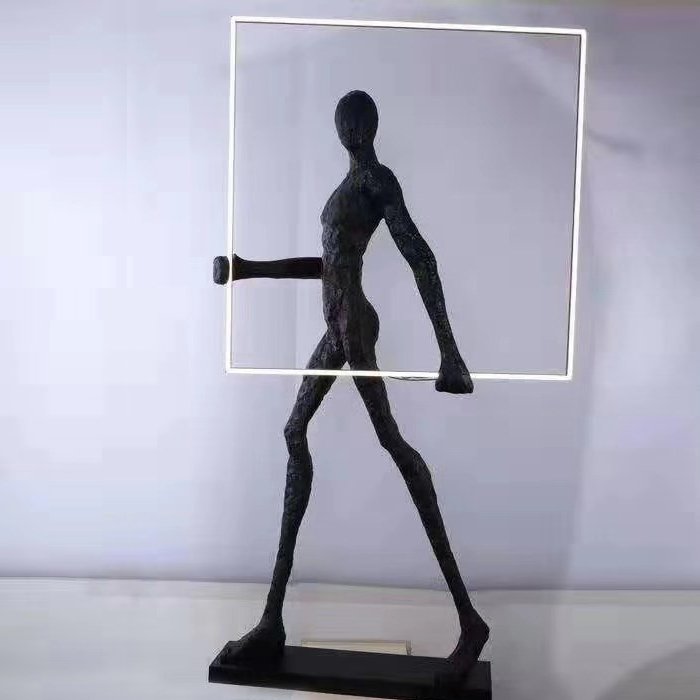  Man carries light square   -- | Loft Concept 