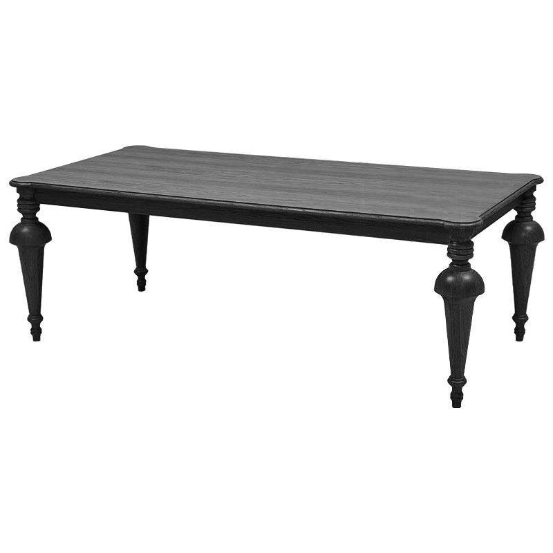   Kelise Black Dinner Table ׸   -- | Loft Concept 