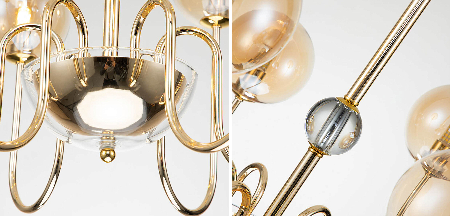 Люстра Sheiry Glass Ball Chandelier 6 Люстра Sheiry Glass Ball Chandelier 6 - Loft-Concept в Ростове-на-Дону