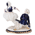 Статуэтка фарфоровая Влюбленная пара Charming Statuette варинант исполнения - 2 | Loft Concept в Ростове-на-Дону