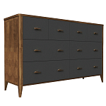 Комод из массива бука с 8-ю ящиками Tasteful Furniture варинант исполнения - 2 | Loft Concept в Ростове-на-Дону