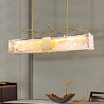 Люстра прямоугольная из фактурного стекла Chandelier Beam варинант исполнения - 6 | Loft Concept в Ростове-на-Дону