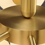 Люстра круглая со стеклянными сферами Maleficent варинант исполнения - 2 | Loft Concept в Ростове-на-Дону