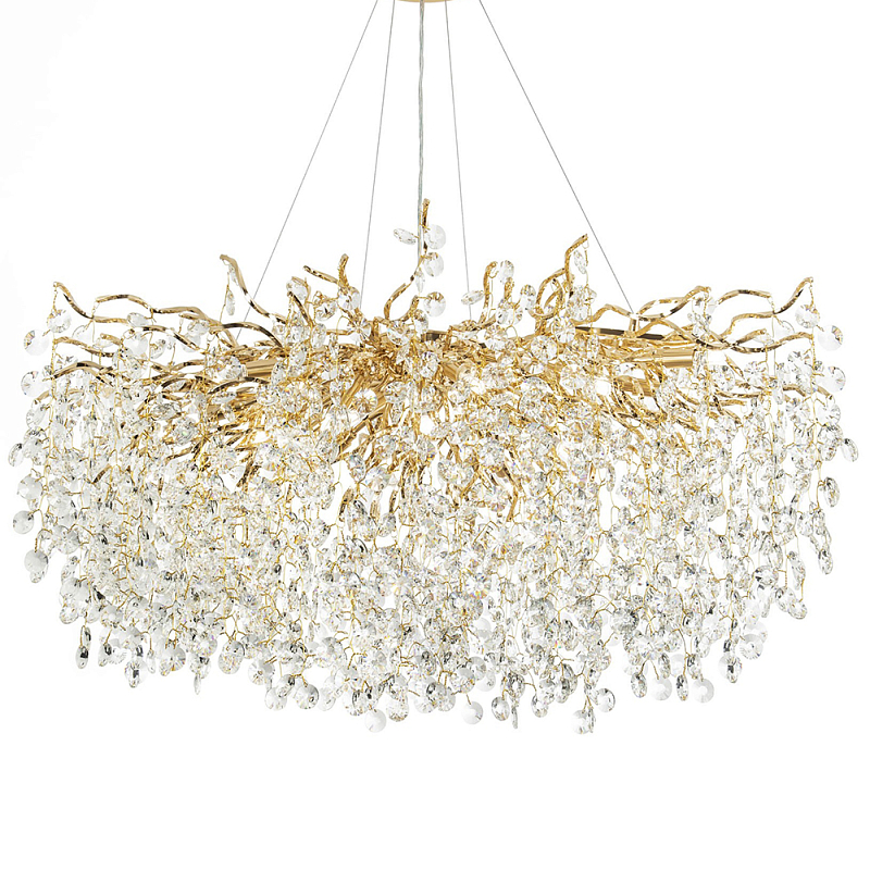        Fairytree Light Gold Chandelier 18    -- | Loft Concept 