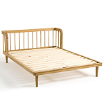 Кровать из массива дуба с пружинным блоком Mateta варинант исполнения - 5 | Loft Concept в Ростове-на-Дону