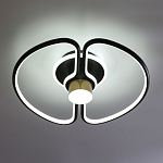 Потолочный светильник черного цвета круглой формы Luke Lampco Tracer Lamp варинант исполнения - 2 | Loft Concept в Ростове-на-Дону