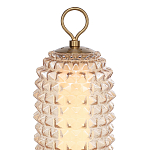 Настольная лампа с факутрным стеклянным плафоном Sonora варинант исполнения - 3 | Loft Concept в Ростове-на-Дону