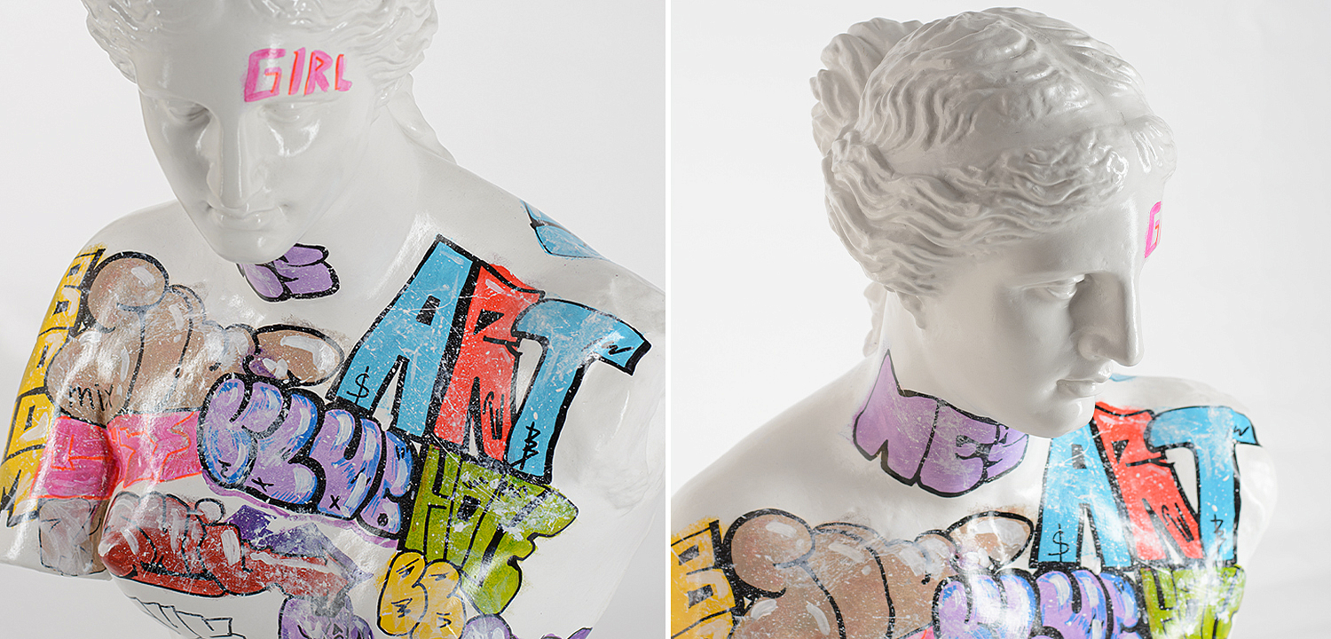 Статуэтка Aphrodite Graffiti Bust Статуэтка Aphrodite Graffiti Bust - Loft-Concept в Ростове-на-Дону