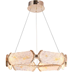 Люстра кольцевая с текстурным природным рисунком IceFlame варинант исполнения - 6 | Loft Concept в Ростове-на-Дону