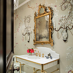 Обои ручная роспись Silk Tree Special Colourway on grey painted Xuan paper варинант исполнения - 2 | Loft Concept в Ростове-на-Дону