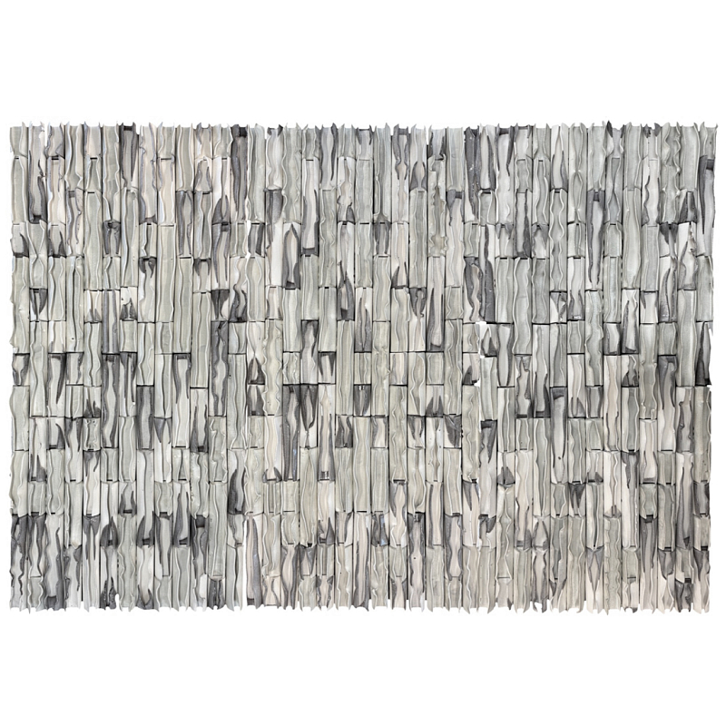 Объемное фактурное панно Metropolis in shades of grey Серый бетон в Ростове-на-Дону | Loft Concept 