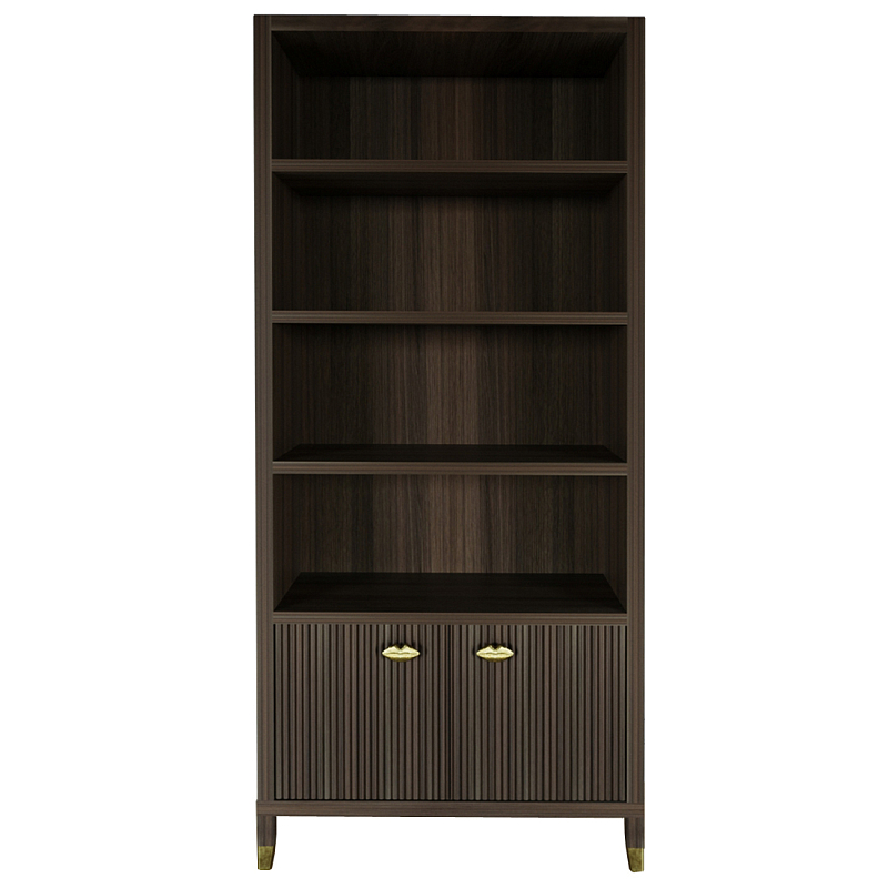 Книжный Стеллаж Elsa Dreams Walnut с задней стенкой Орех Золотой Книжный Стеллаж Elsa Dreams Walnut с задней стенкой Орех Золотой в Ростове-на-Дону | Loft Concept