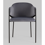 Стул Brace велюр молочный варинант исполнения - 4 | Loft Concept в Ростове-на-Дону