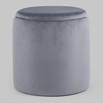 Пуф Alice Poof Grey Серый велюр варинант исполнения - 5 | Loft Concept в Ростове-на-Дону