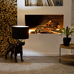 Лампа COLLECTION OF DOGS с абажуром Бультерьер варинант исполнения - 6 | Loft Concept в Ростове-на-Дону
