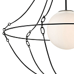 Подвесной светильник из тонких прутьев в форме колокола Forged Thin Rods варинант исполнения - 2 | Loft Concept в Ростове-на-Дону