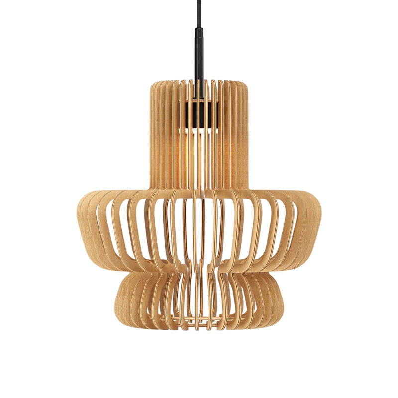 Подвесной светильник Namiki 14Вт 2700-4000К Черный Древесина в Ростове-на-Дону | Loft Concept 