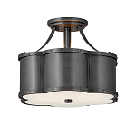 Потолочный светильник с декоративными заклепками Hinkley  варинант исполнения - 1 | Loft Concept в Ростове-на-Дону