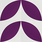 Дизайнерская плитка с узором Лепесток варинант исполнения - 1 | Loft Concept в Ростове-на-Дону