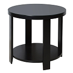 Круглый журнальный стол Jazz Black варинант исполнения - 2 | Loft Concept в Ростове-на-Дону