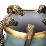 Фарфоровая ваза с декоративными змеями Eden Garden варинант исполнения - 3 | Loft Concept в Ростове-на-Дону