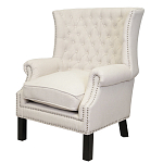 Кресло Charlie Armchair beige flax варинант исполнения - 3 | Loft Concept в Ростове-на-Дону