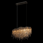 Люстра подвесная с металлическими цепочками и изогнутыми металлическими дугами 72 см Atlantis Chain варинант исполнения - 5 | Loft Concept в Ростове-на-Дону