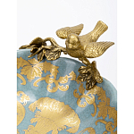 Блюдо фарфоровое Птица на ветке Flora варинант исполнения - 4 | Loft Concept в Ростове-на-Дону